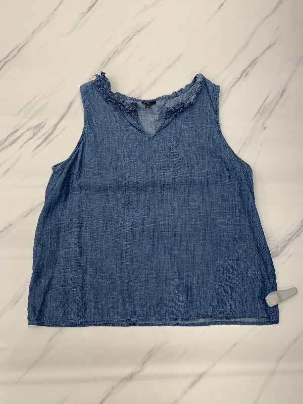 Top Sleeveless Basic By Talbots, Size: Petite   Xl