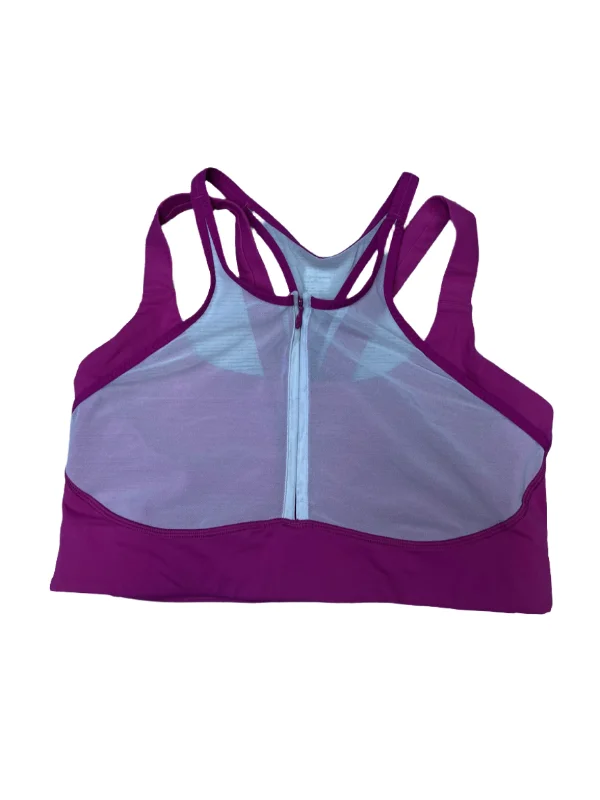 Pink Athletic Bra Lululemon, Size L