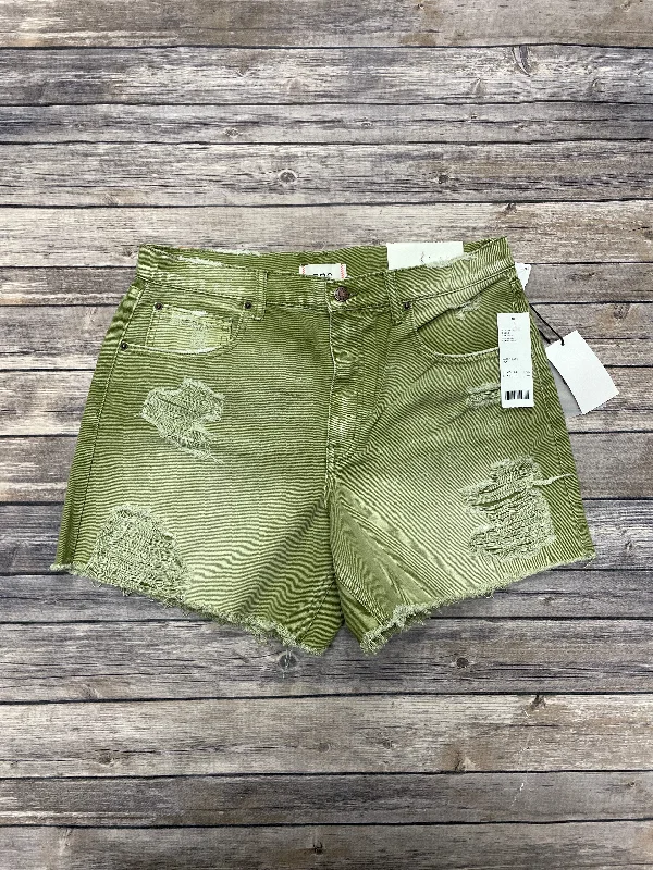 Shorts By Bdg In Green, Size: 10