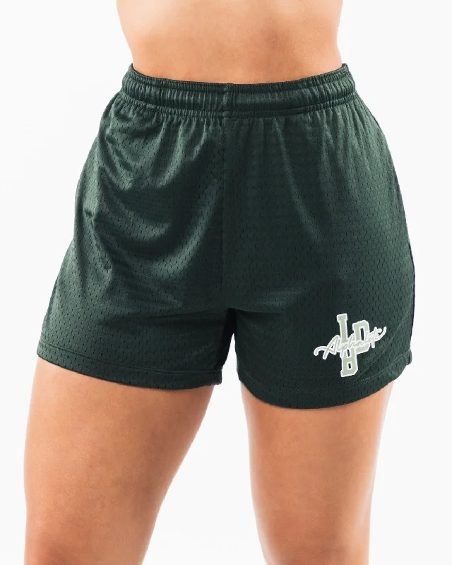 Signature Mesh Short 4" - Evergreen