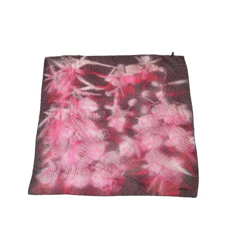 Gucci  pink Silk Scarf (Pre-Owned)