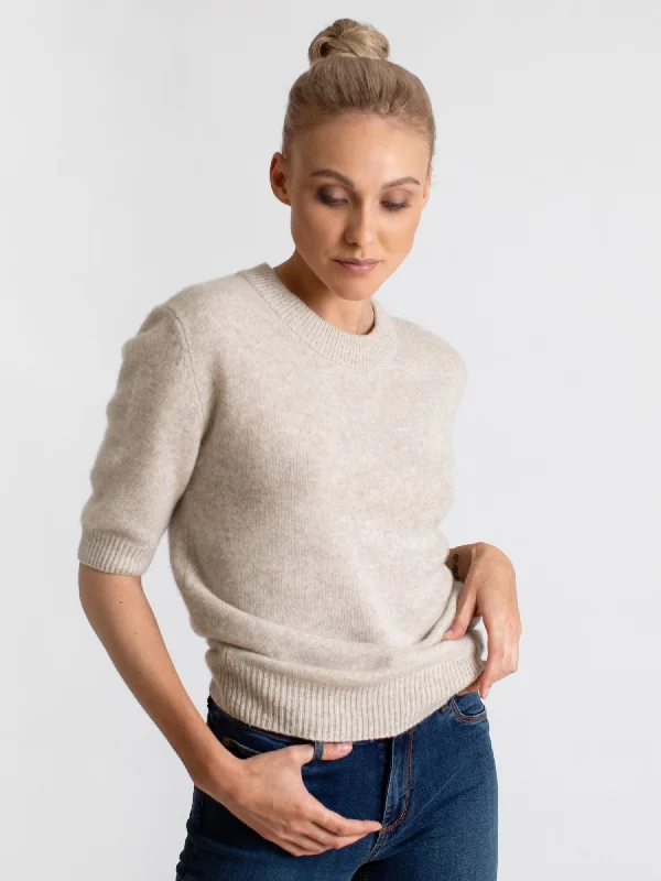 Cashmere sweater  "Sofia sweater" - beige