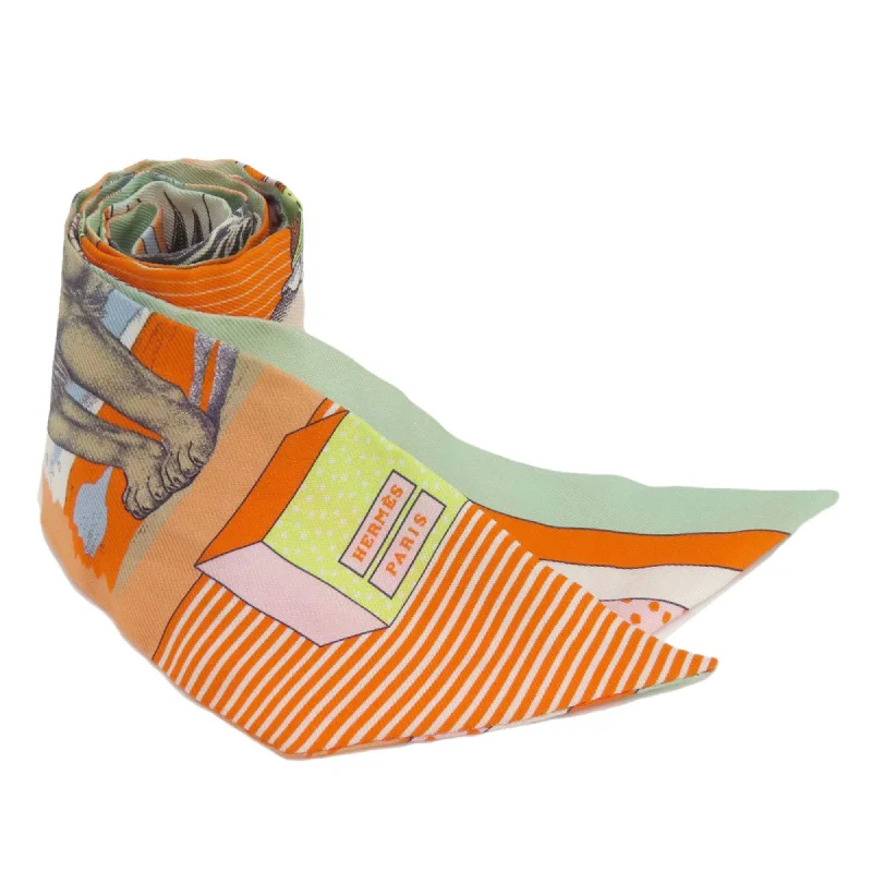 Hermes Twilly  Silk Scarf (Pre-Owned)