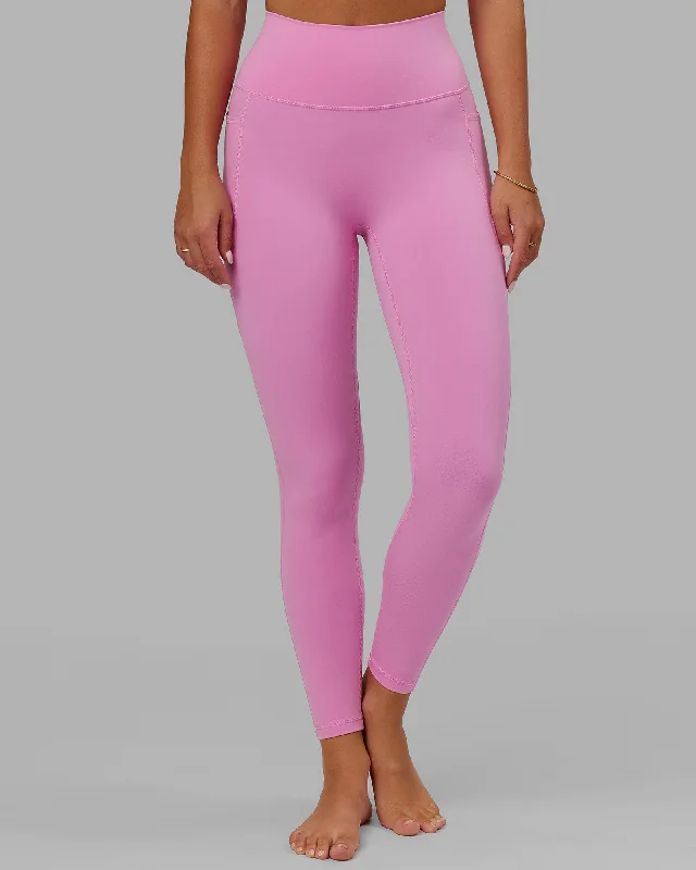 Fusion Full Length Leggings with Pockets - Spark Pink