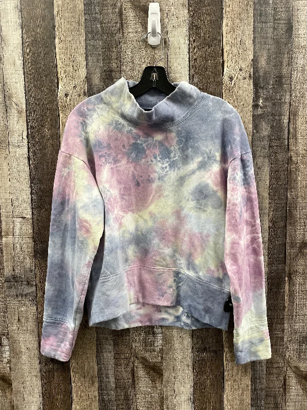 Sweatshirt Collar By Almost Famous In Tie Dye Print, Size: M