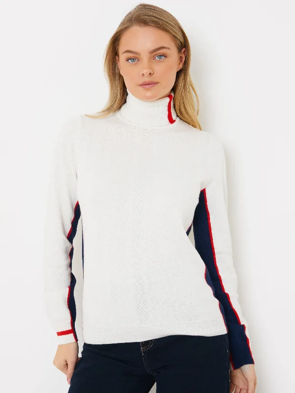 Sporty Roll Neck