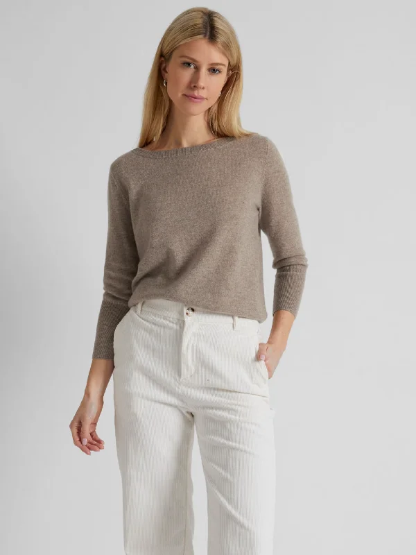 Cashmere sweater "Asta" - toast