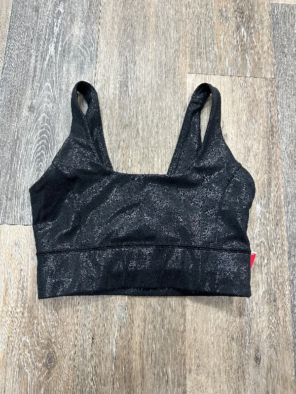 Black Athletic Bra Ivl Collective , Size M