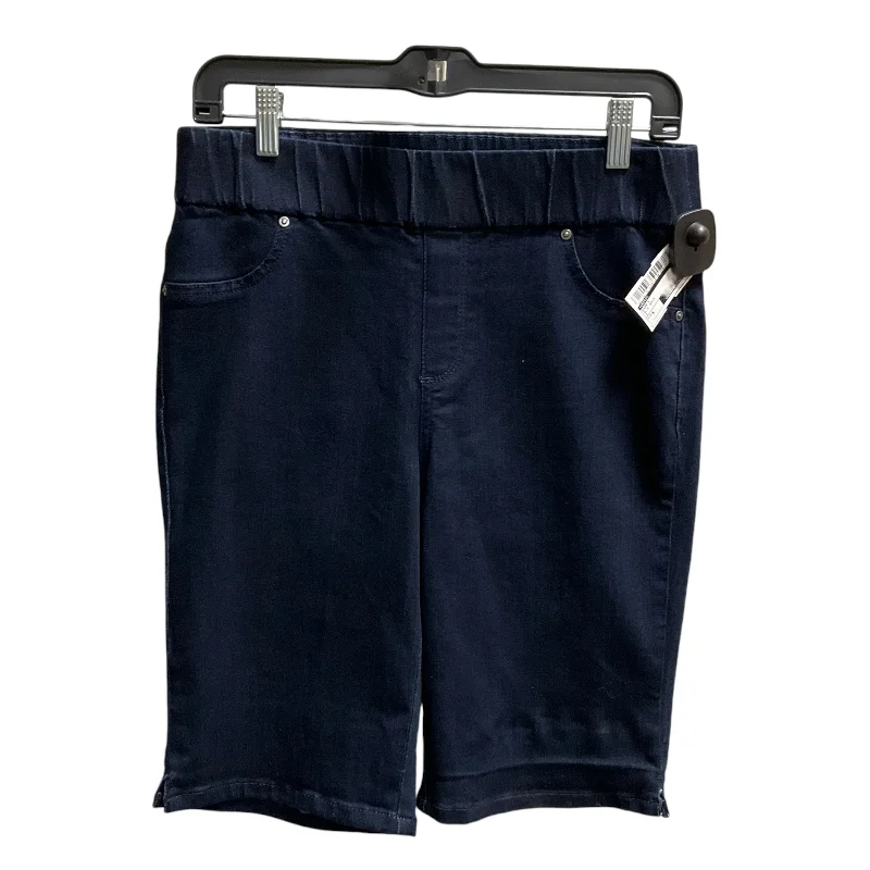 Shorts By Chicos In Blue Denim, Size: S