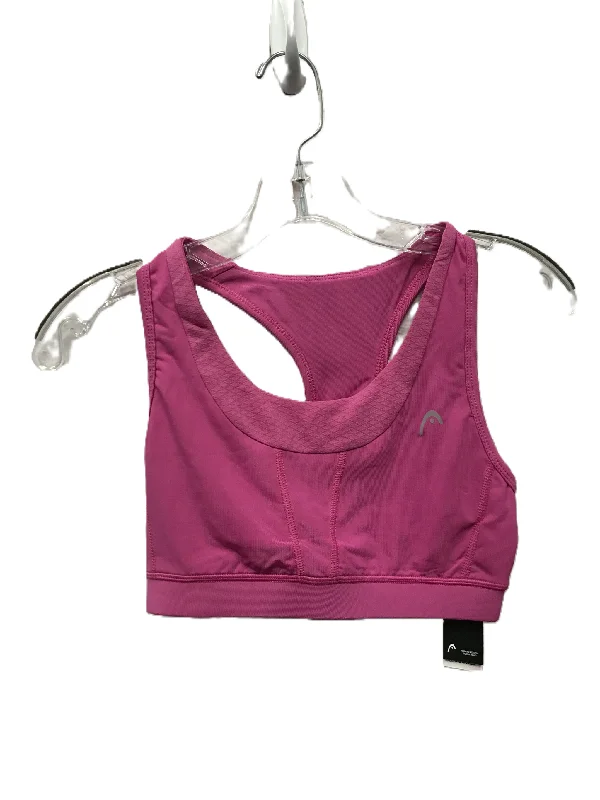 Pink Athletic Bra By Head, Size: S