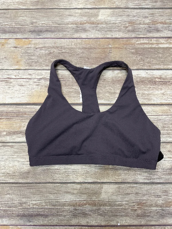 Purple Athletic Bra Fabletics, Size L