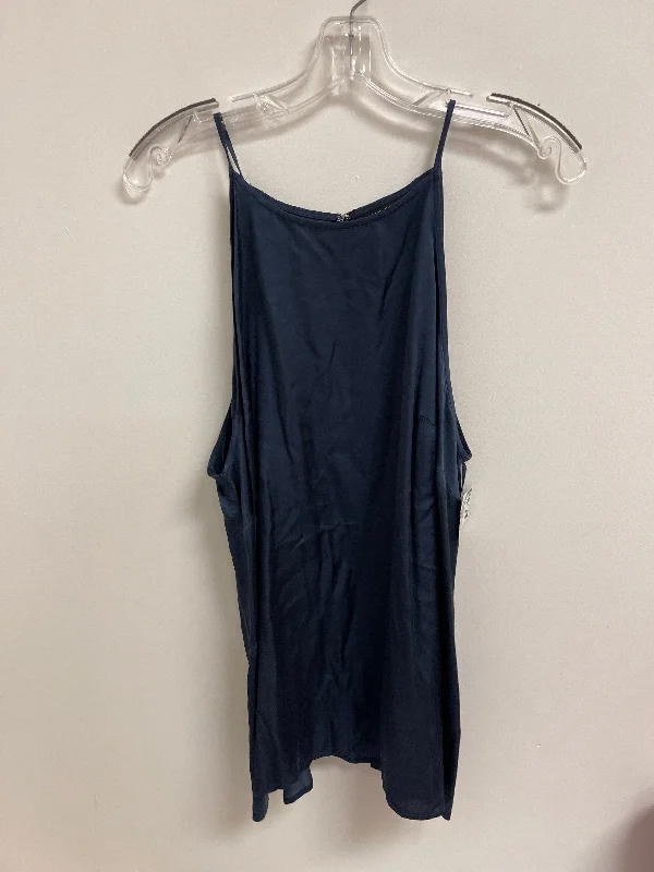 Top Sleeveless By Lane Bryant In Blue, Size: Xl