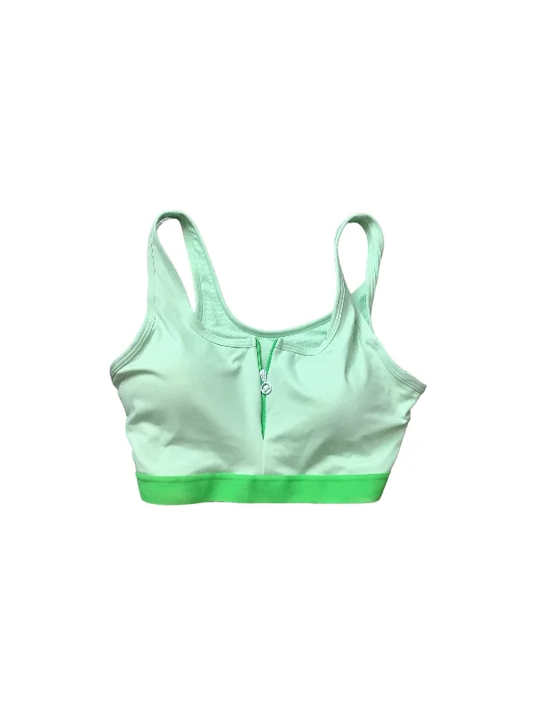 Green Athletic Bra Nike Apparel, Size L