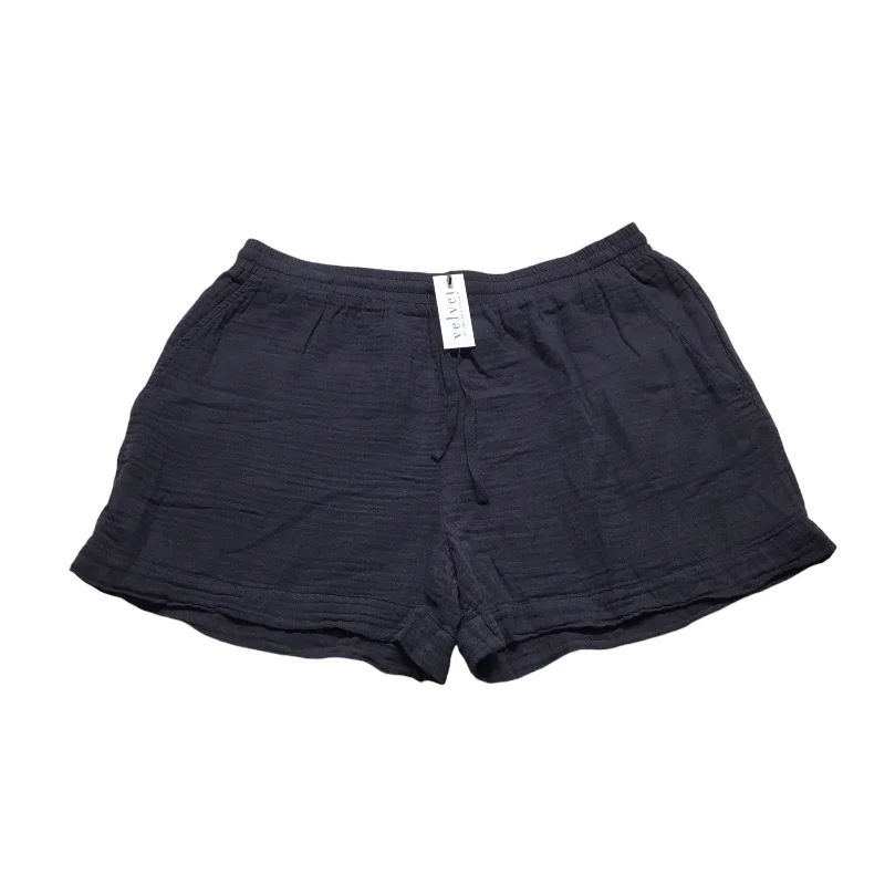 Shorts By Velvet By Graham & Spencer In Navy, Size: L