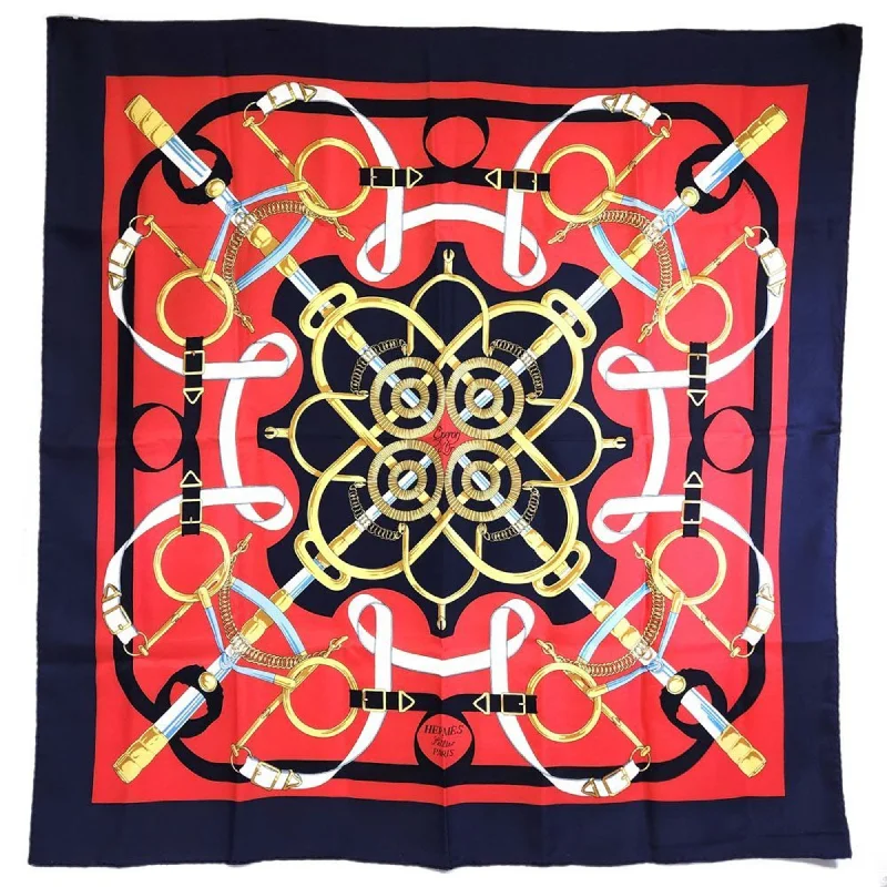 Hermes Navy  Color Scarf (Pre-Owned)