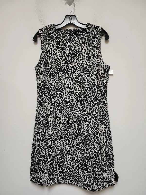 Dress Casual Short By Desigual In Animal Print, Size: L