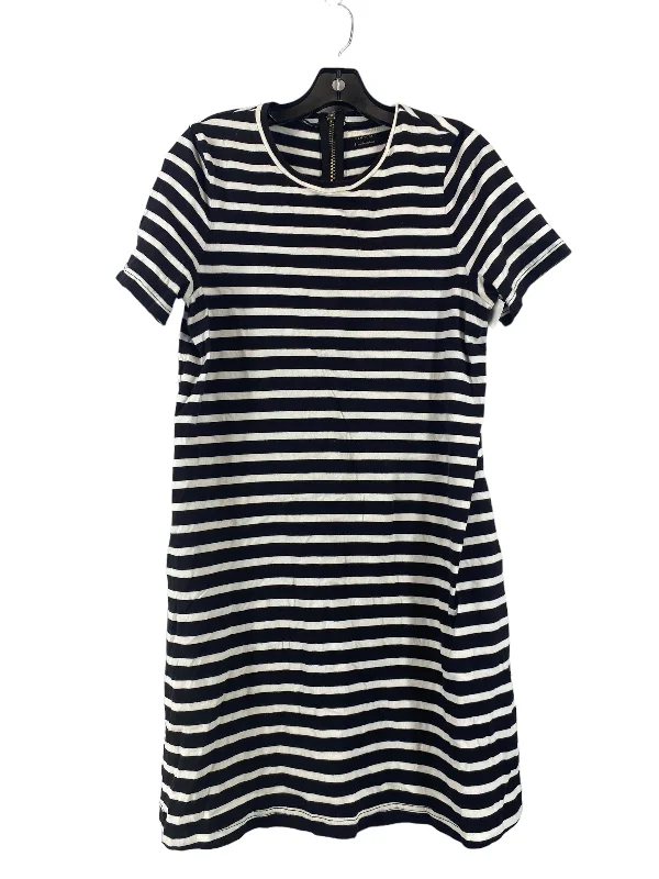 Dress Casual Short By Kate Spade In Striped Pattern, Size: L