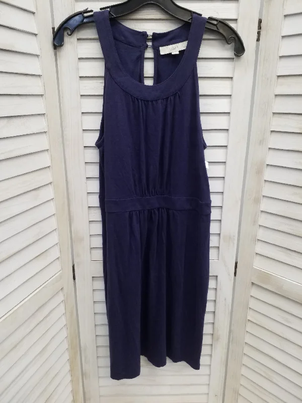 Dress Casual Midi By Loft  Size: Petite  Medium