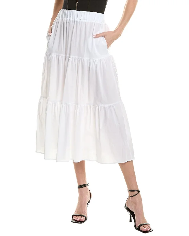 Alpha Studio Tiered Maxi Skirt