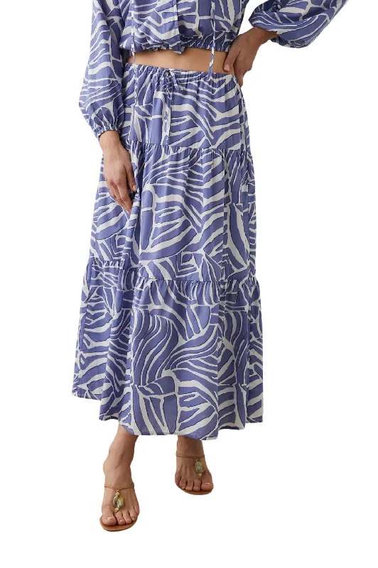 Mary Skirt In Island Waves