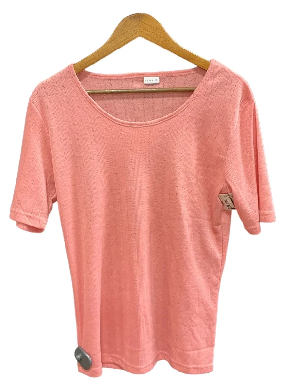 Pink Top Short Sleeve Lascana, Size L