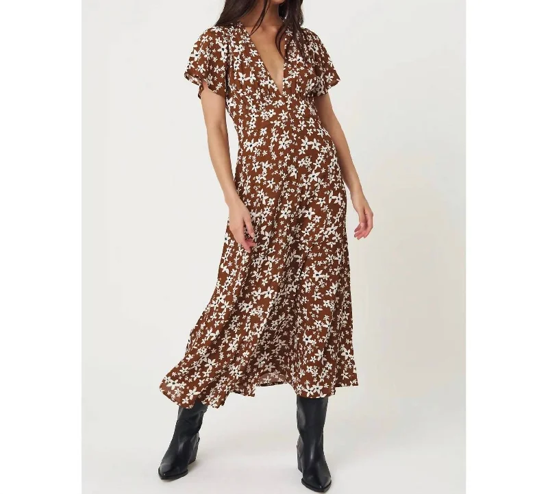 Leia Maxi Dress In Ryxa