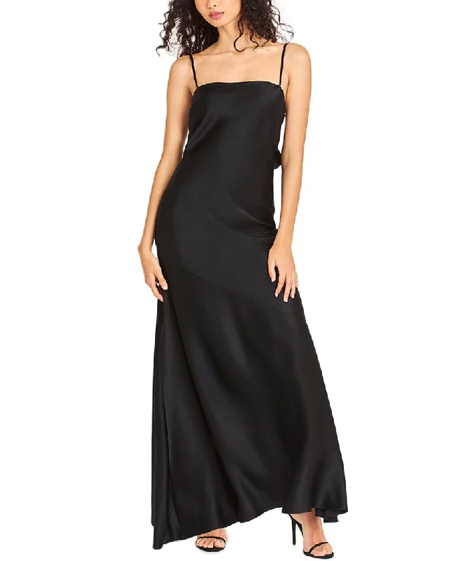 LoveShackFancy Oaklynn Silk Maxi Dress