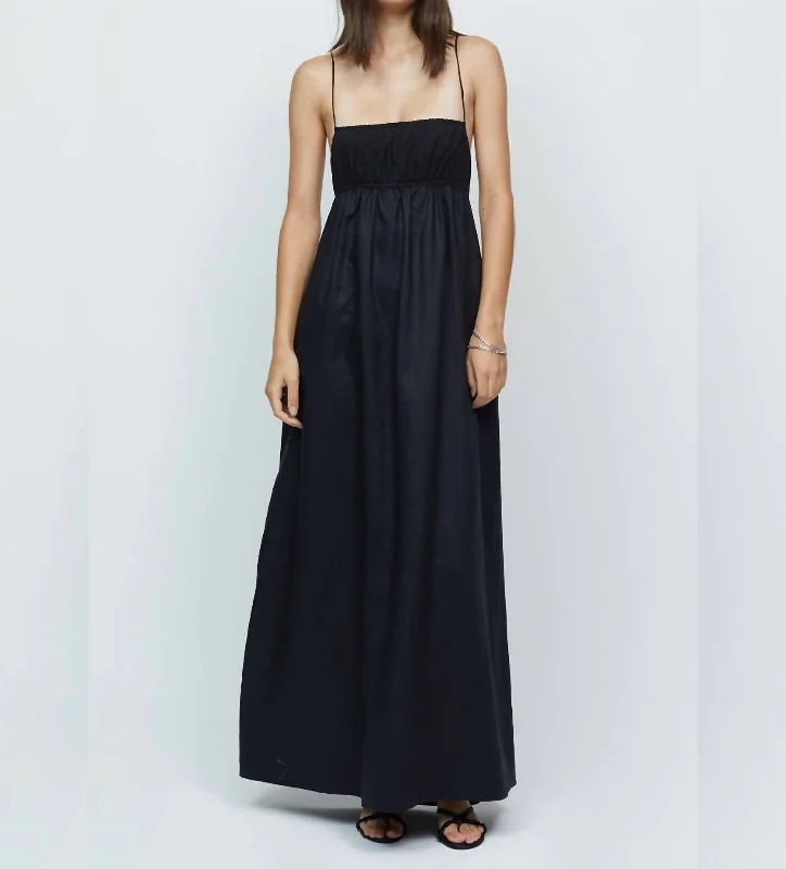 Lyla Maxi Dress In Black