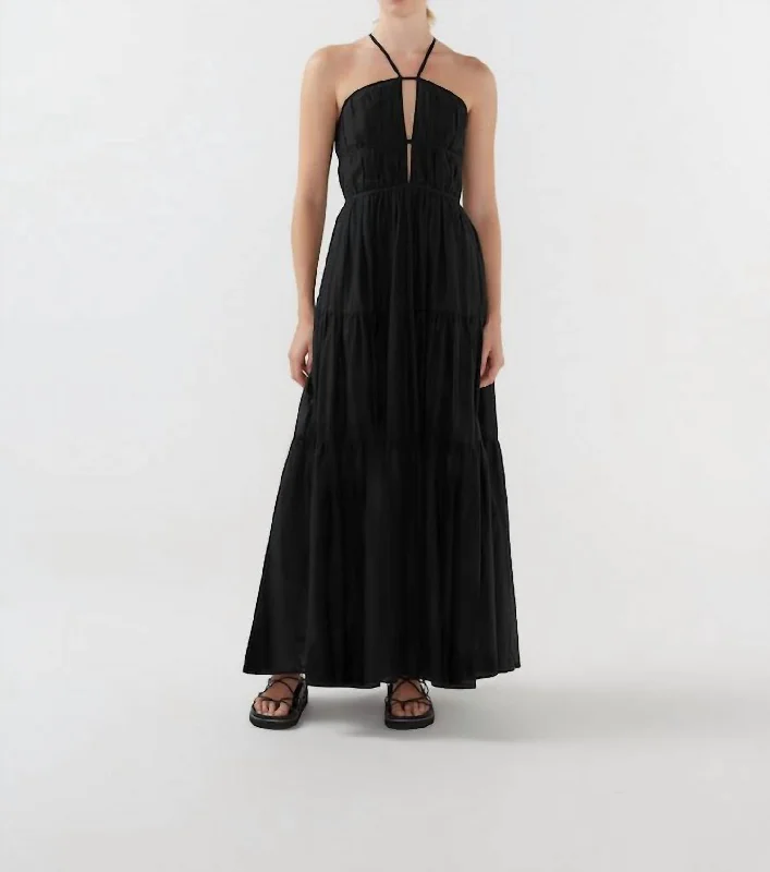 Seraphina Maxi Dress In Black