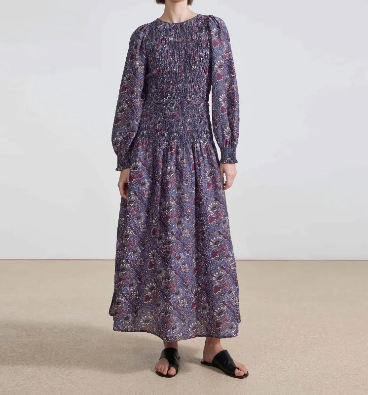 Tuva Maxi Dress In Dutch Floral