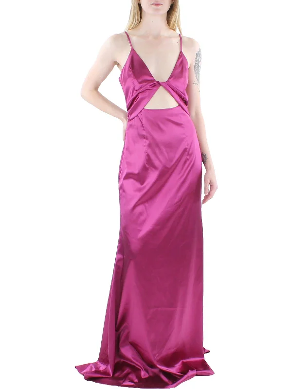 Womens Cut Out Long Maxi Dress