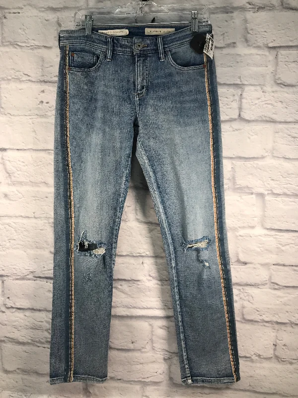 Blue Denim Jeans Boyfriend Pilcro, Size 2