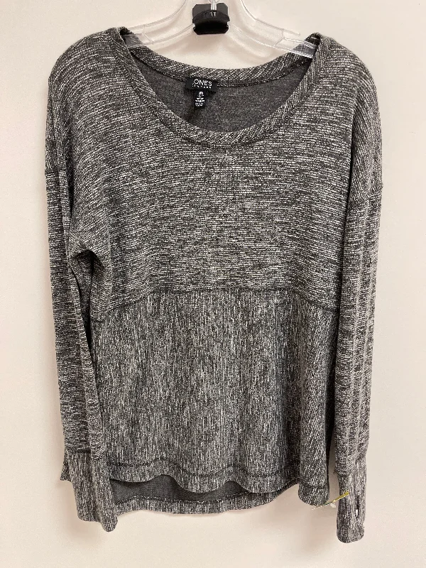 Tunic Long Sleeve By Jones New York In Grey, Size: L