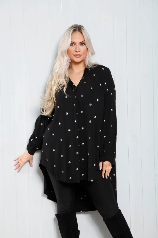 Diora Sequin Shirt