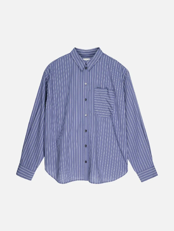 Heath Shirt in Blue Stripe