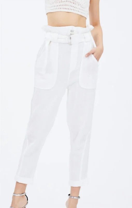 Harmony Pant In White