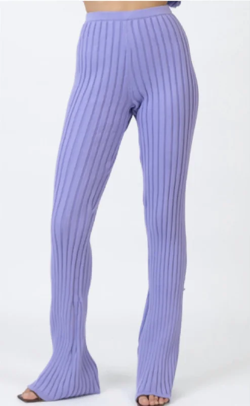 Obelia Knit Pant In Blue