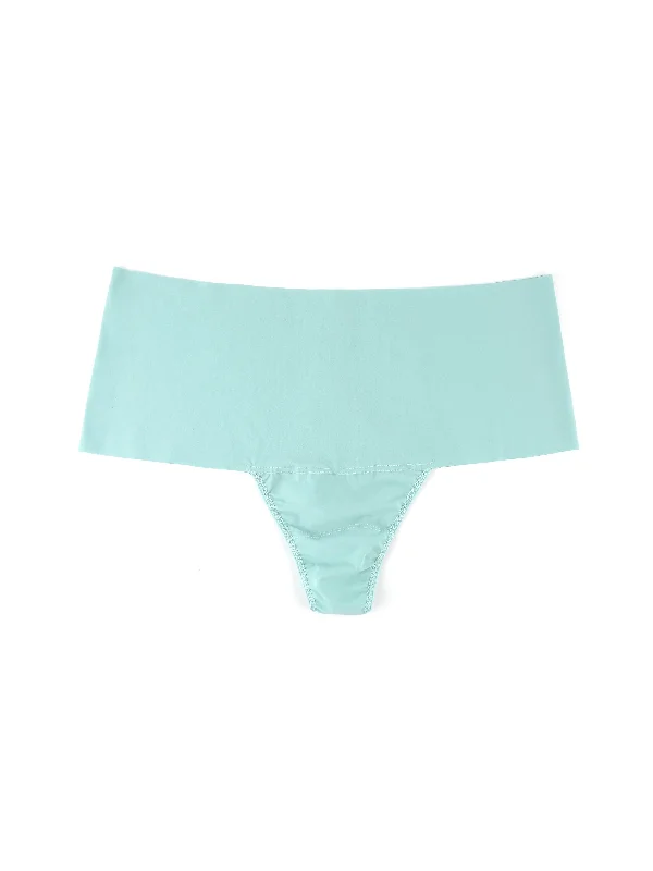 Plus Size BreatheSoft™ High Rise Thong Exclusive Eucalyptus