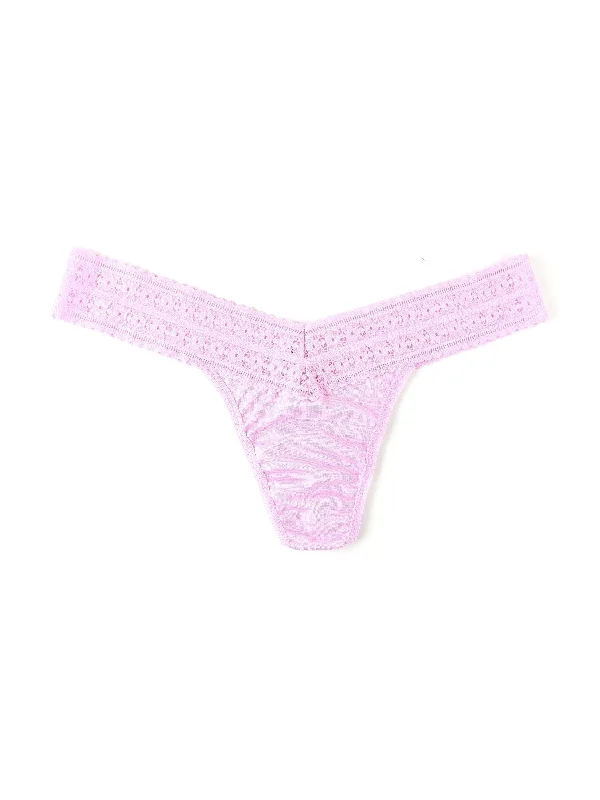 DreamEase® Low Rise Thong Cotton Candy Pink