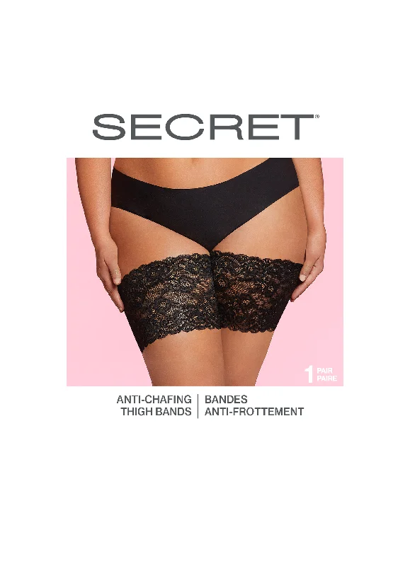 SECRET® Anti-Chafing Lace Thigh Bands - 1 Pair