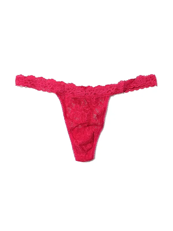 Signature Lace G-String Evening Pour Red Sale