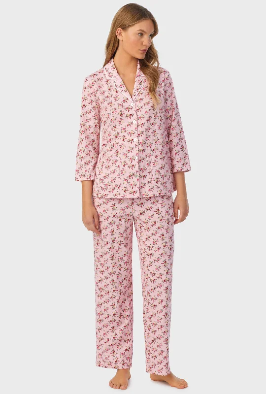 Wild Blooms Long Pajama Set